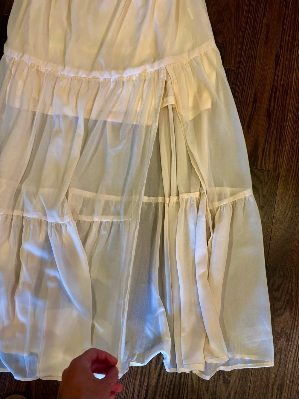 Off The Shoulder Ruffled Maxi Dress - Picture 6 of 11